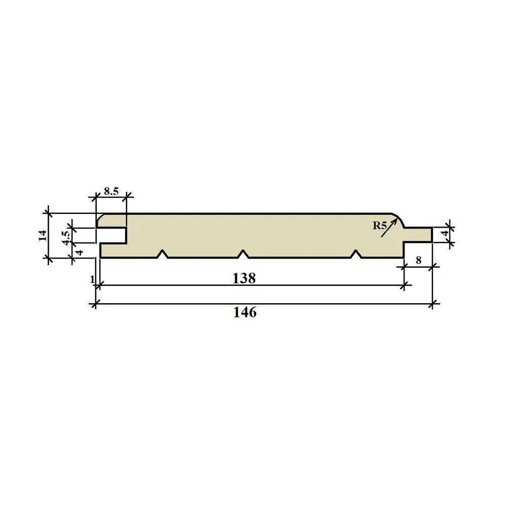 Santreyd Вагонка 'Оптима' из натуральной ели для эстетичной отделки 81947968 STLM-0014607 - Вид №11