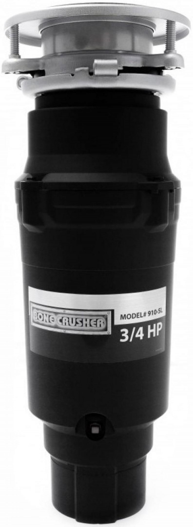 Измельчитель пищевых отходов Bone Crusher 910 Slim Line для кухонной мойки, постоянный магнит BC Slim Line ВС910-SL Slim Line