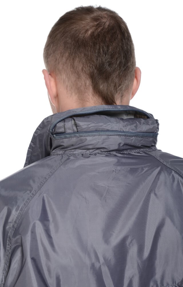 4957146 Плащ "Альбатрос ЛАЙТ" влагозащитный серый  Непромокаемая спецодежда  размер XL  - Вид №11