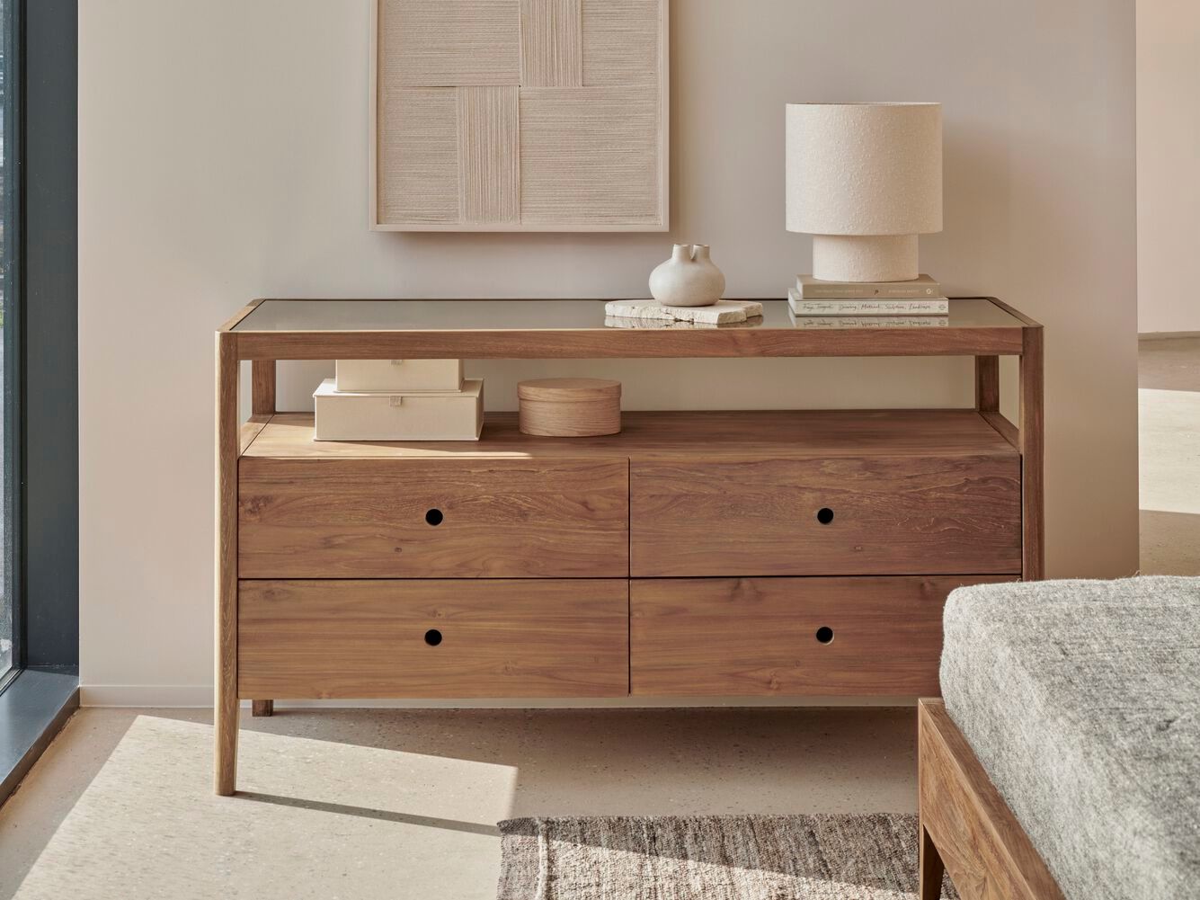 Комод из тикового дерева Ethnicraft Spindle ARCH-00063684 - Вид №7