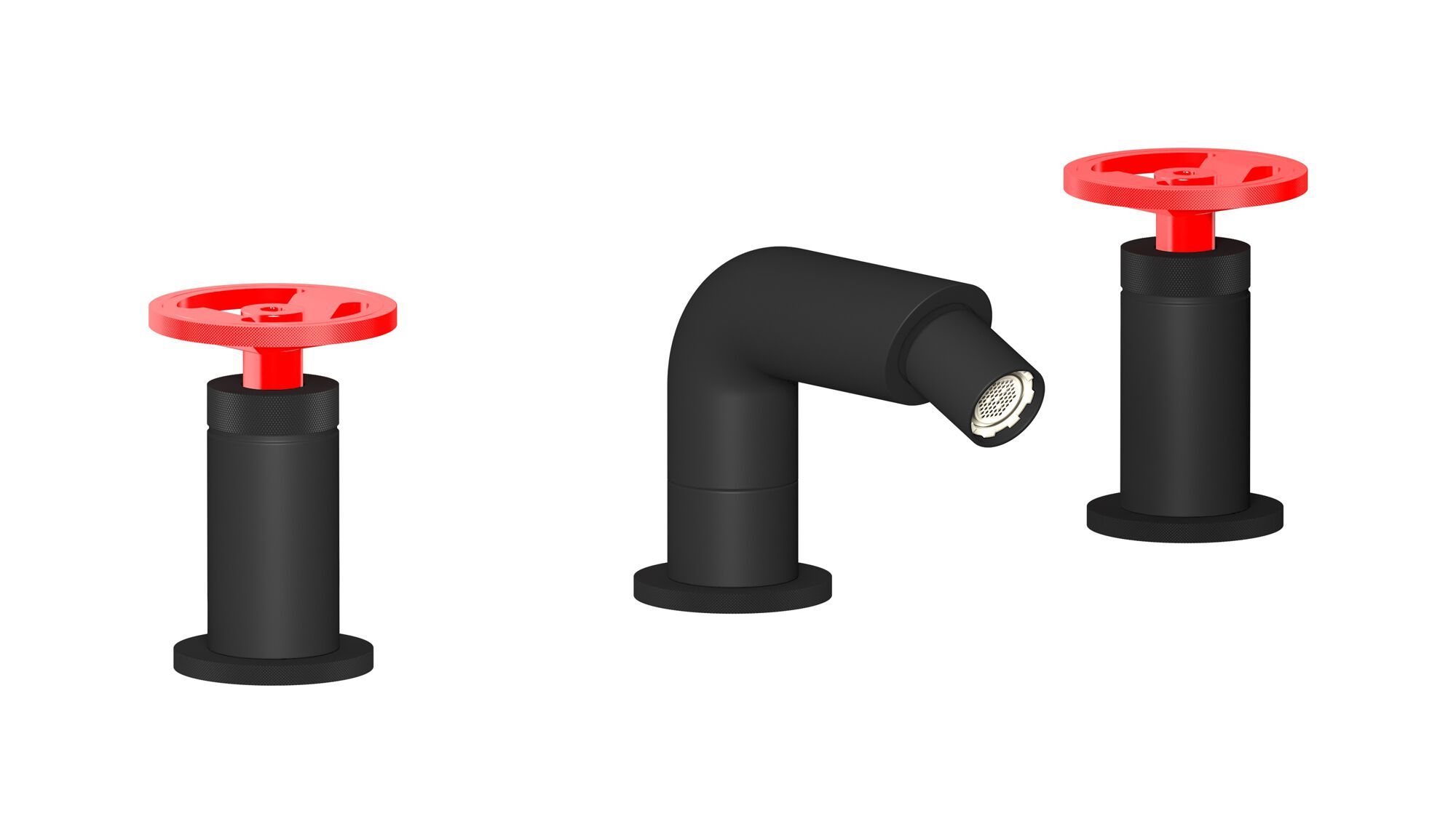 Смеситель для биде с 3 отверстиями и поворотным горлышком IB Bold ARCH-00020285 - Вид №2