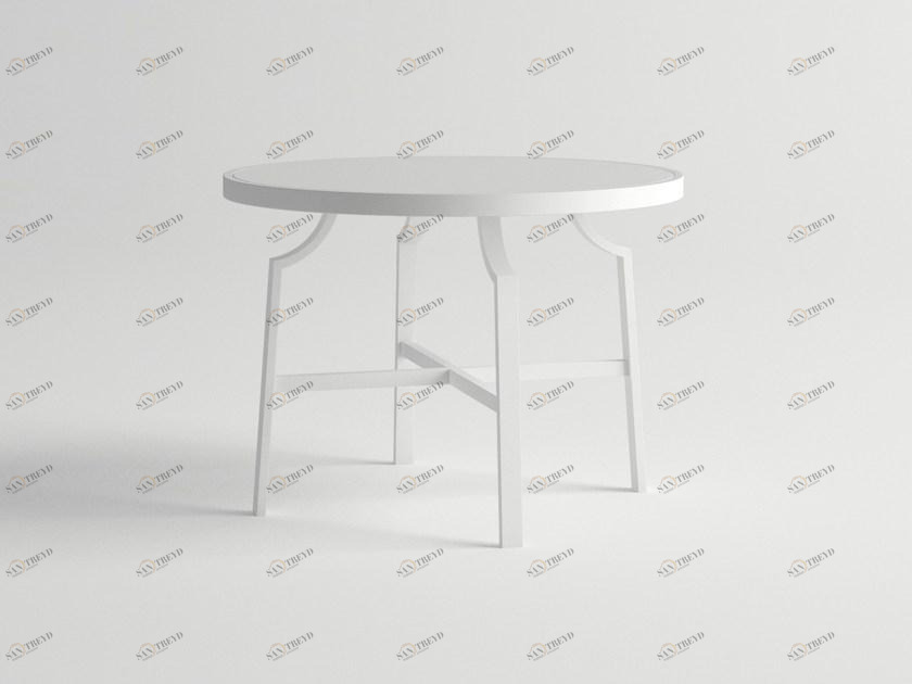 10Deka Круглый садовый стол из алюминия Agosto sun-id-1502499