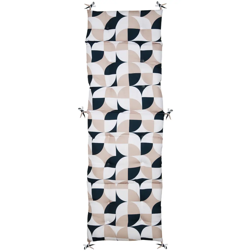 Подушка на сиденье 180x55 см цвет бежево-черный Santreyd STLM-2124009