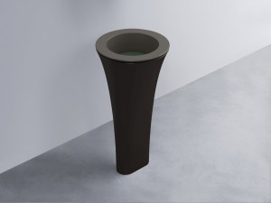 AMLA45-FN+AMPILT-MU+AMCOLT-LV Раковина Amedeo Tondo отдельностоящая cielo Enjoy + Amedeo