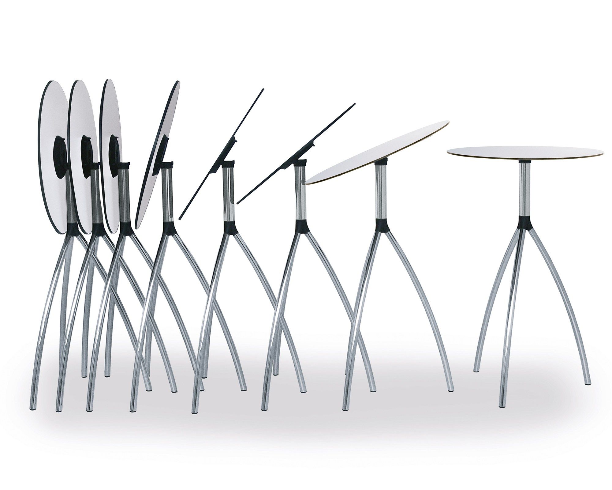 Высокий круглый стол с откидной крышкой SCHNEEWEISS interior Stand up ARCH-00059524 - Вид №2