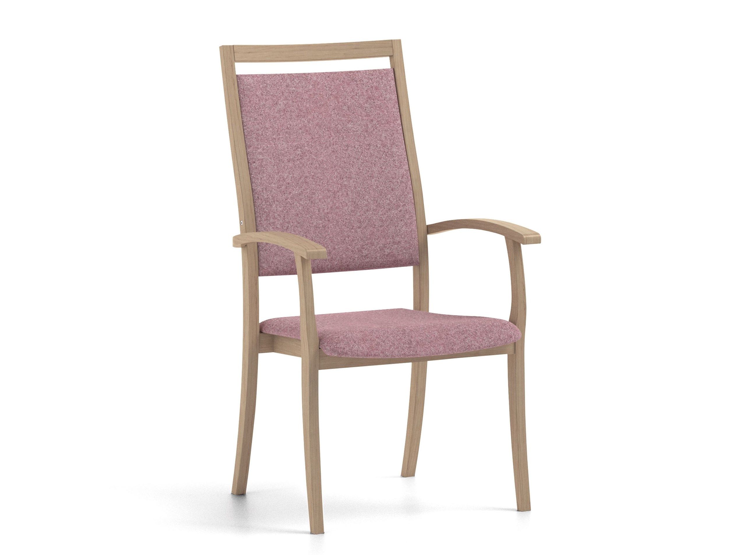 Штабелируемый тканевый стул с подлокотниками PIAVAL POLKA-Health &amp ARCH-00031262