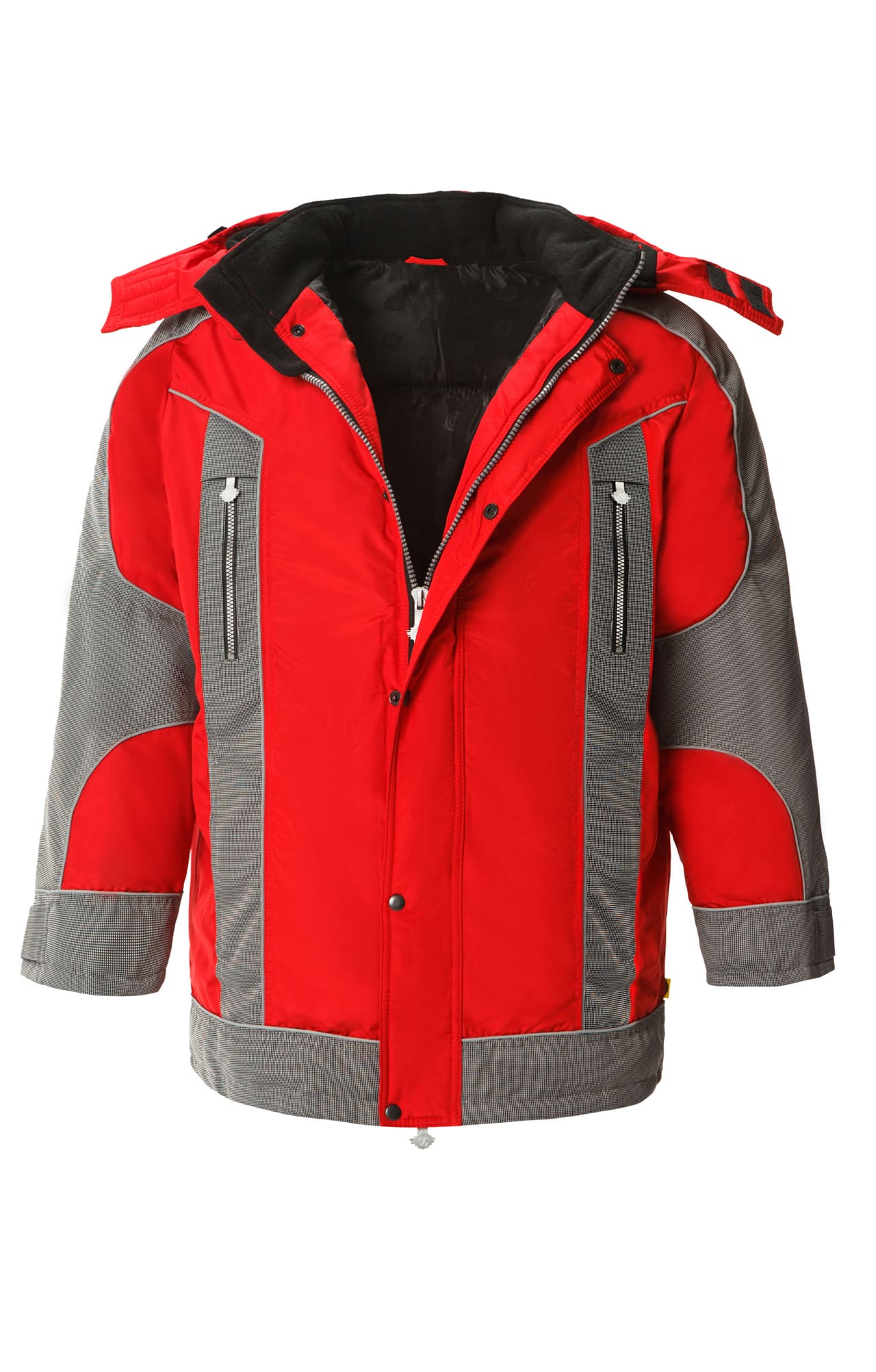 63121 Куртка "Ультра" зимняя красная  Зимняя спецодежда  размер 60-62/170-176  - Вид №2