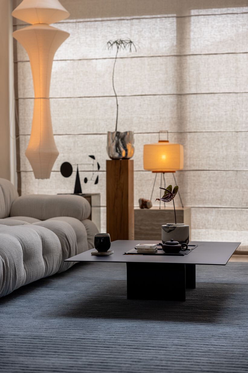 Низкий журнальный столик из листового металла Metallbude CUT ARCH-00111188 - Вид №12