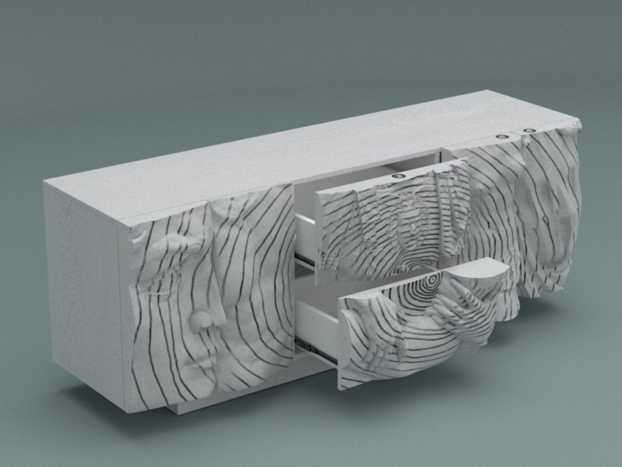Шкаф с ящиками LO Contemporary Lissomnia ARCH-00086448 - Вид №3