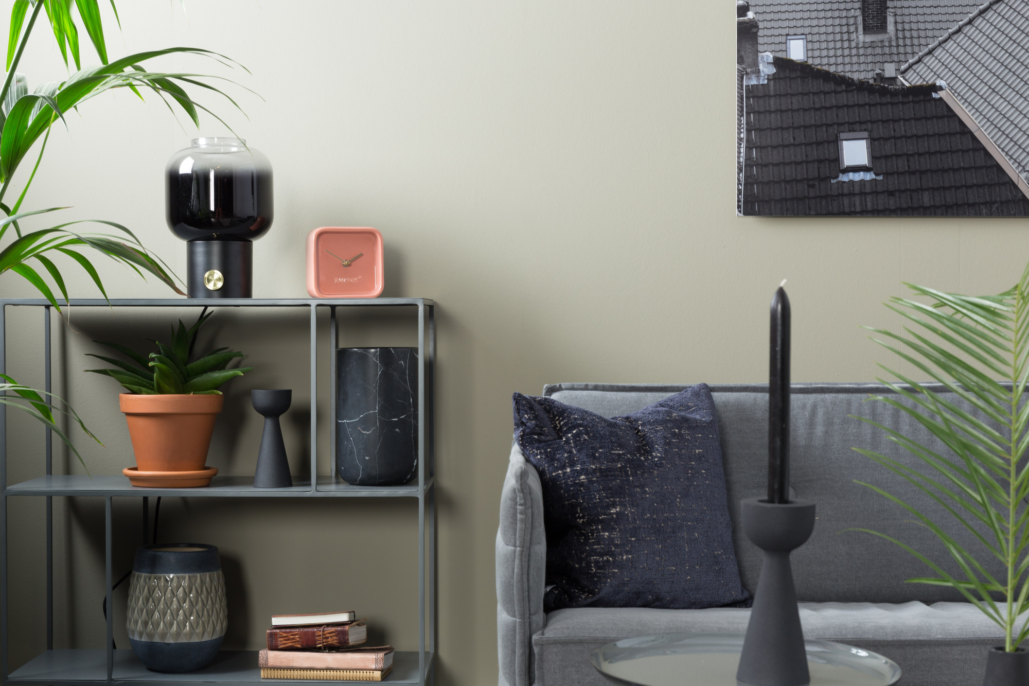 Часы Cute розовые Zuiver 8500049 - Вид №2