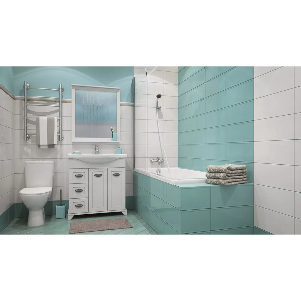 Плитка настенная «Виньоле» 20х50 см 1.2 м2 цвет белый 18630692 STLM-2100000 Kerama Marazzi  - Вид №2