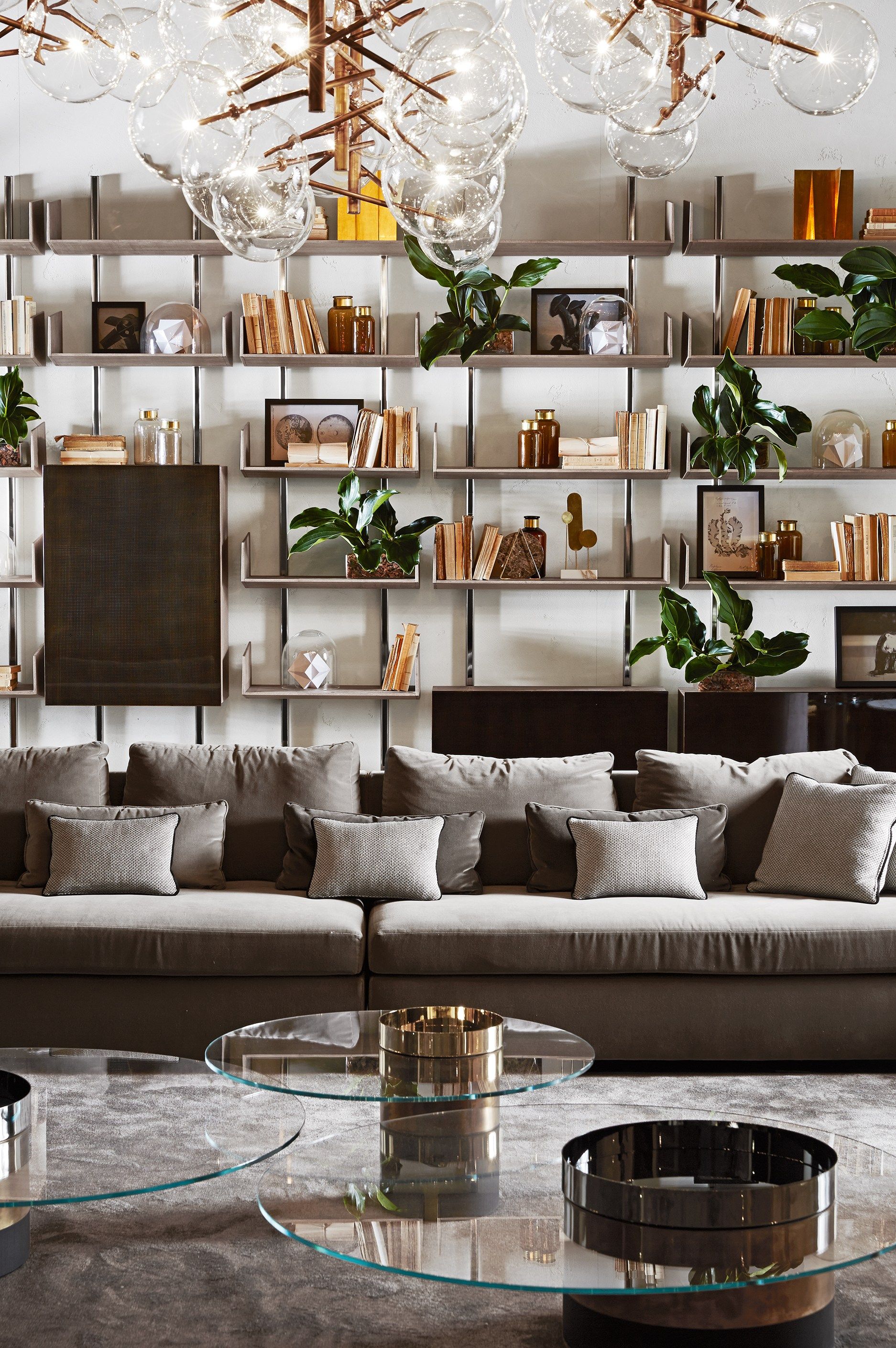 Модульный бархатный диван Gallotti&Radice First ARCH-00151207 - Вид №2