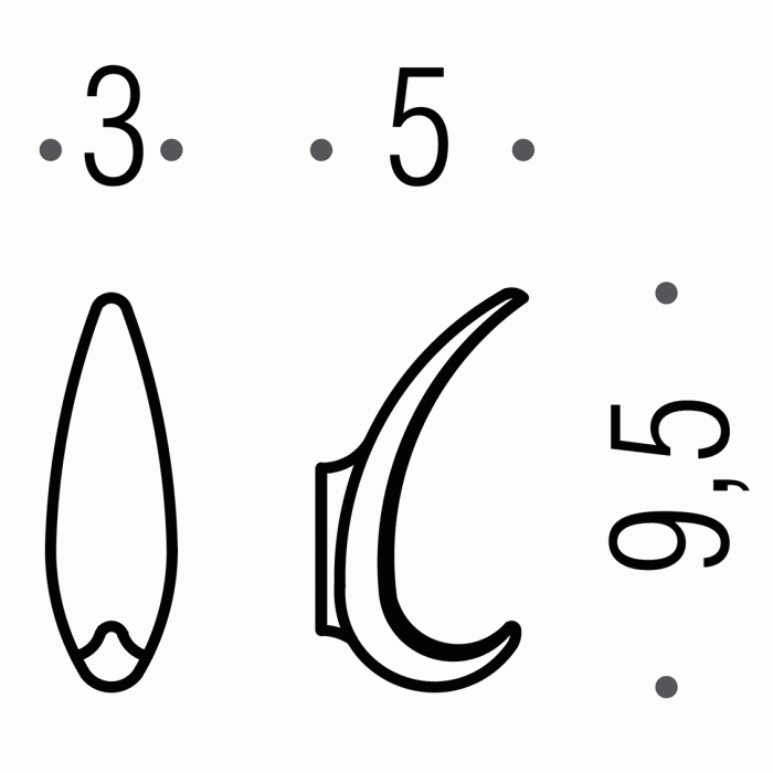 RA17 Крючок COLOMBO MELO Colombo Design - Вид №2