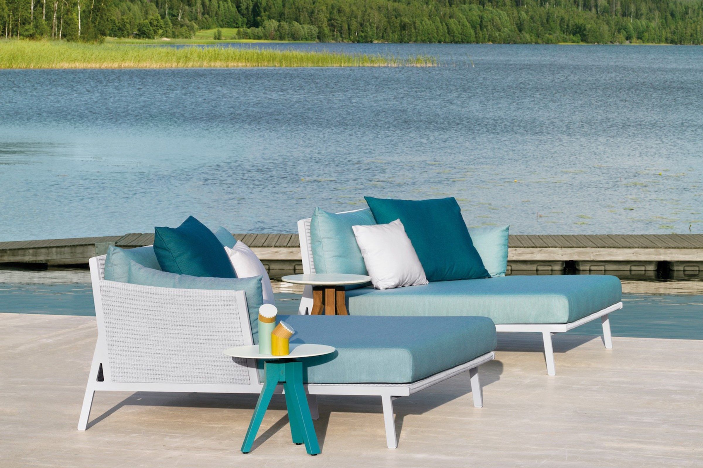 Ткань сад кровать Kettal Vieques ARCH-00132080 - Вид №1