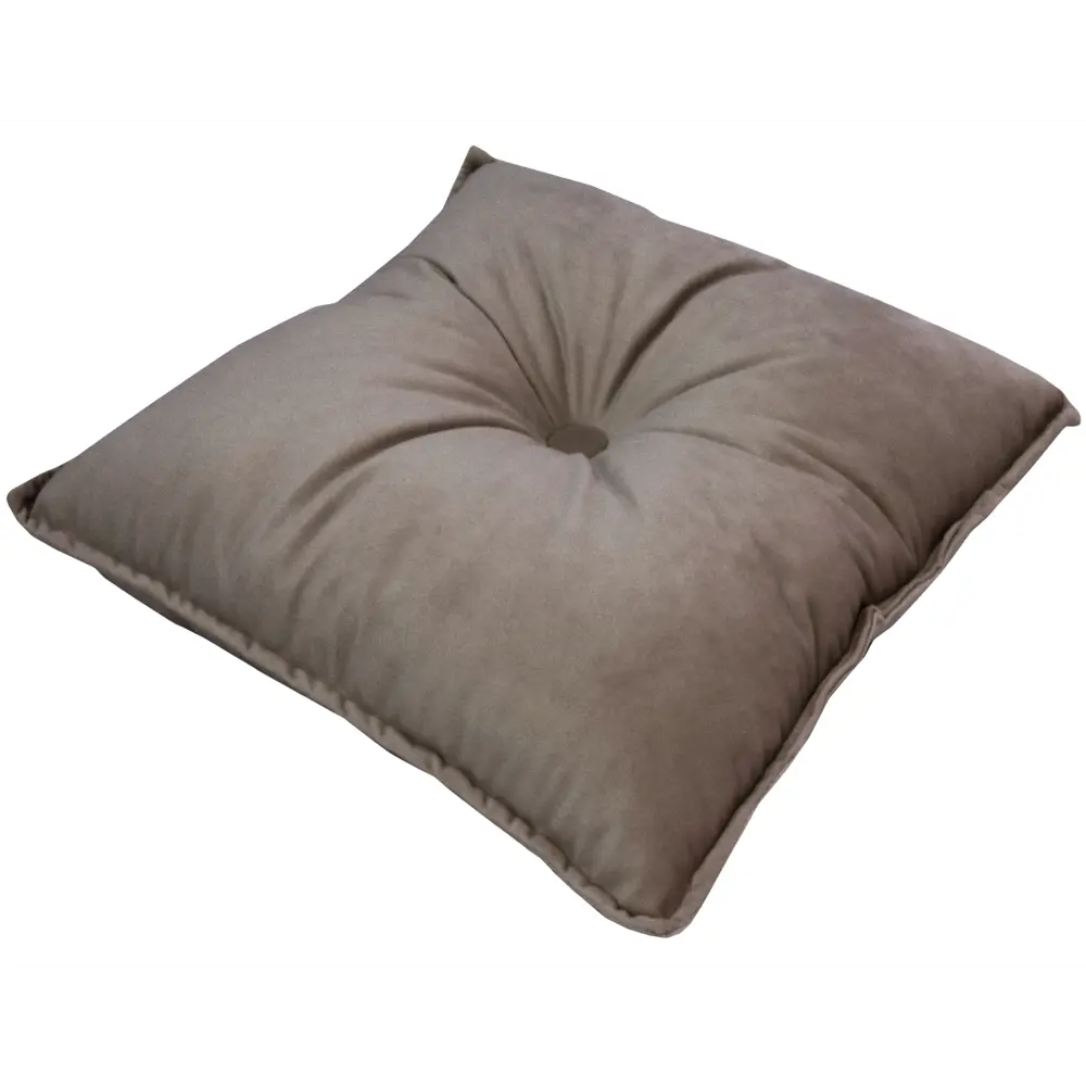 Подушка "Бархат" 45x45 см цвет бежевый LINEN WAY STLM-2180407 - Вид №1