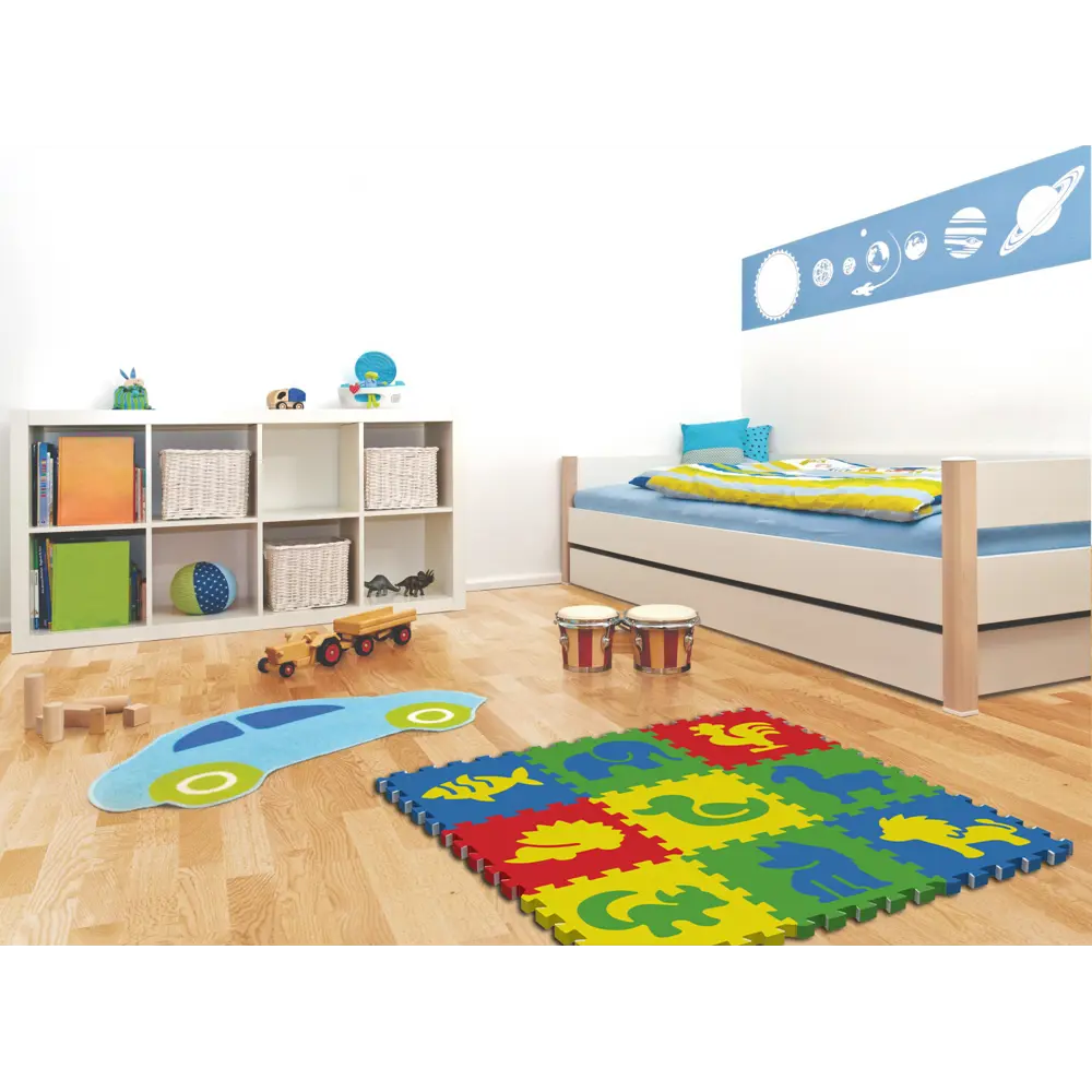 Пол мягкий «Животные 3», 30х30 см, 9 штук в упаковке Santreyd STLM-2144583 - Вид №4