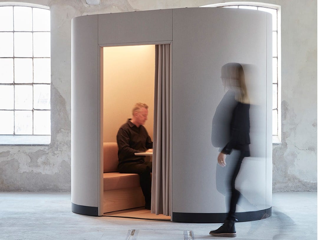 Акустическая офисная кабина со встроенным освещением Glimakra of Sweden Build Up ARCH-00152895