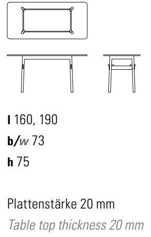 ZEITRAUM Обеденный стол из массива дерева sun-id-1377763 - Вид №6