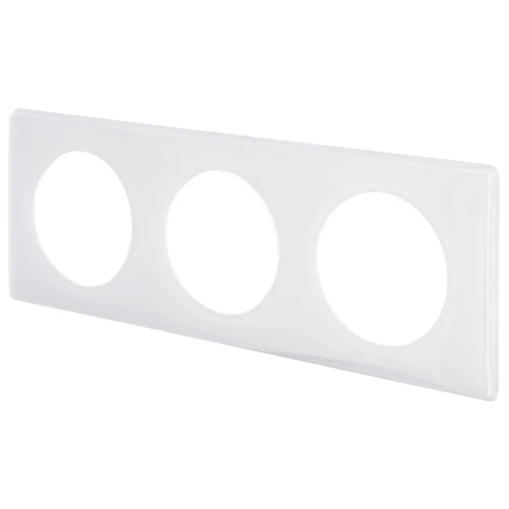 Рамка Legrand Celiane, 3 поста, цвет белый глянец STLM-2170736