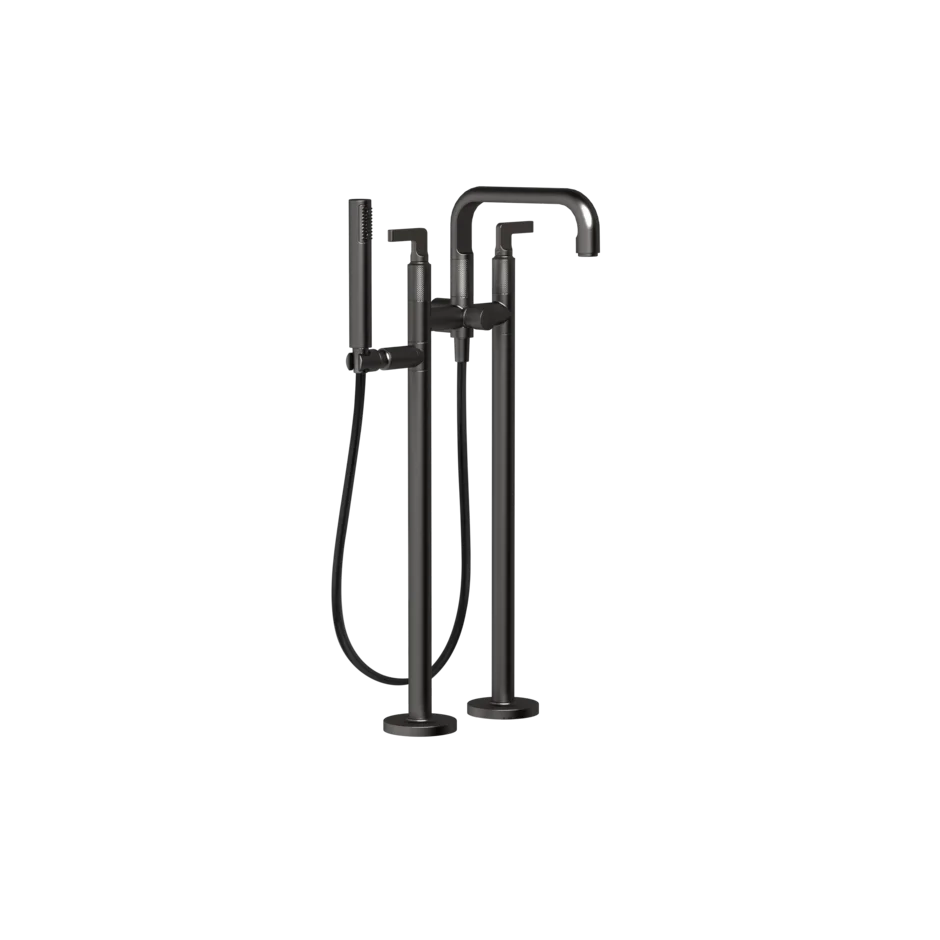 Смеситель для ванны 58029 707 Gessi Inciso ЧЕРНЫЙ МЕТАЛЛ BR. PVD 58029707