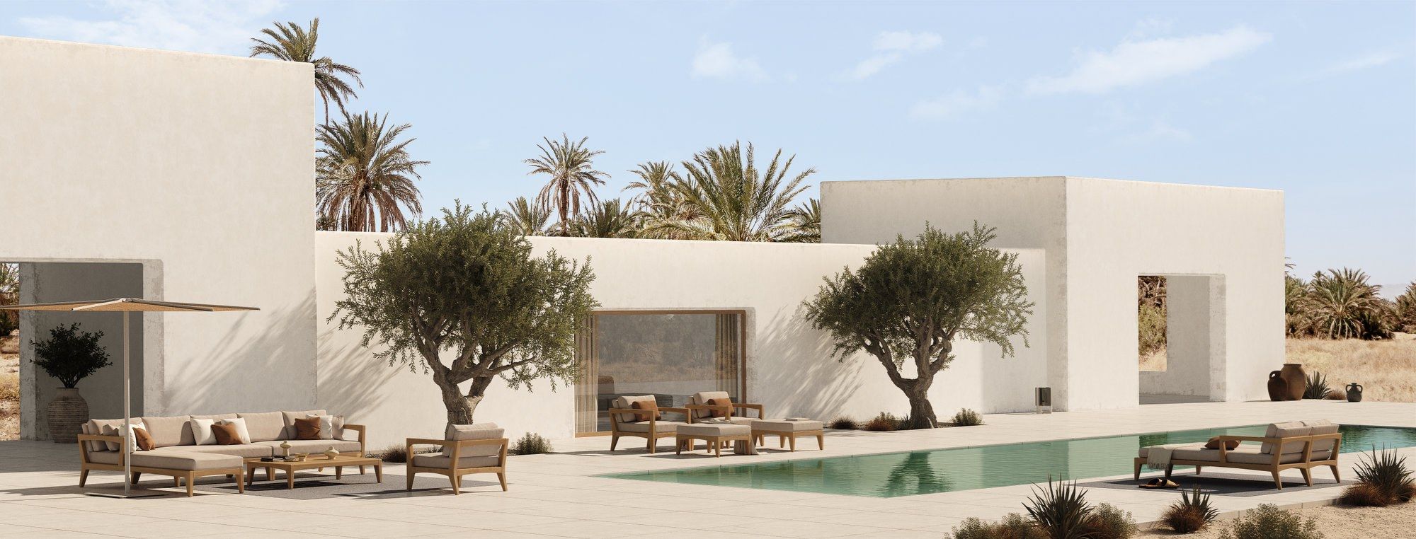 Ткань сад пуфик Royal Botania Zenhit lounge ARCH-00035482 - Вид №2