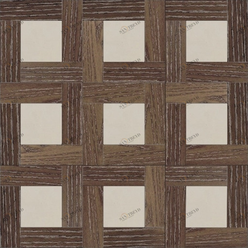 Напольное покрытие из дерева (инкрустация каменная "chiarabell" из темного дуба) ddBz22 rs pc Devon Devon INTARSIA Devon&Devon DDBZ22RSPC