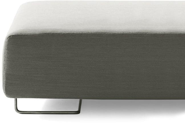 Moroso Прямоугольный пуф со съемным чехлом из ткани Lowland sun-id-1477689 - Вид №1