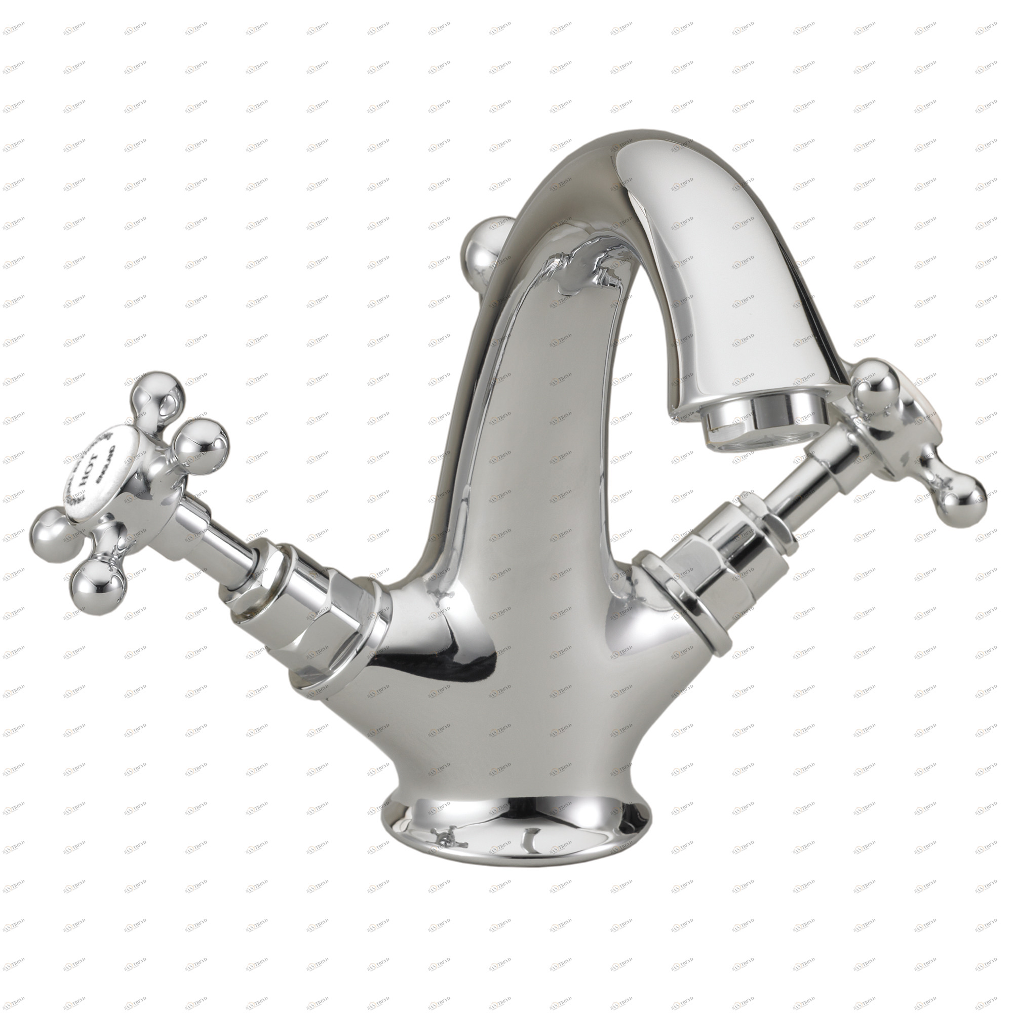 Traditional bathrooms Однорычажный смеситель для умывальника LONDON Tb412.614.ag