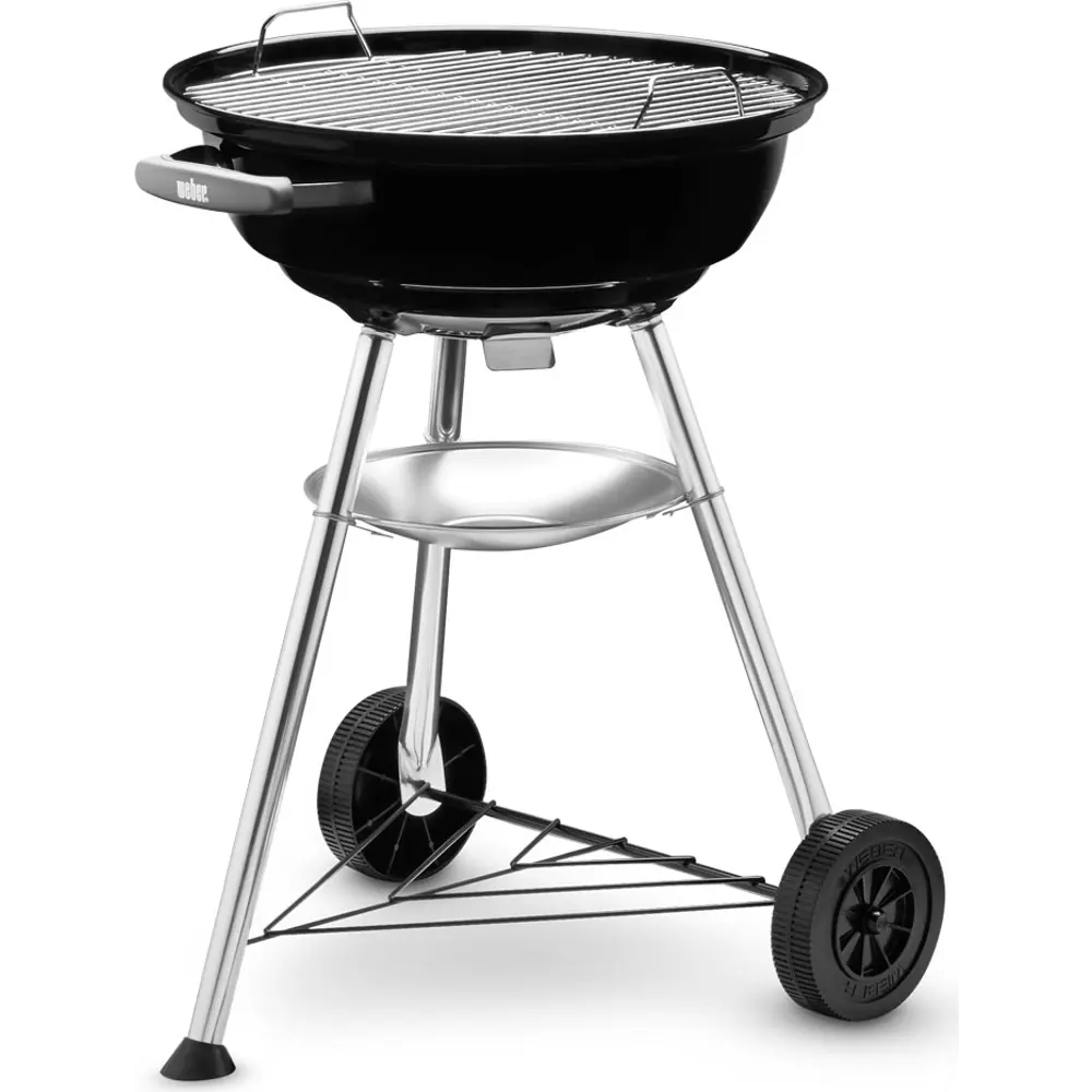 Гриль угольный Weber Compact Kettle 47x47x94 см STLM-2049985 - Вид №3