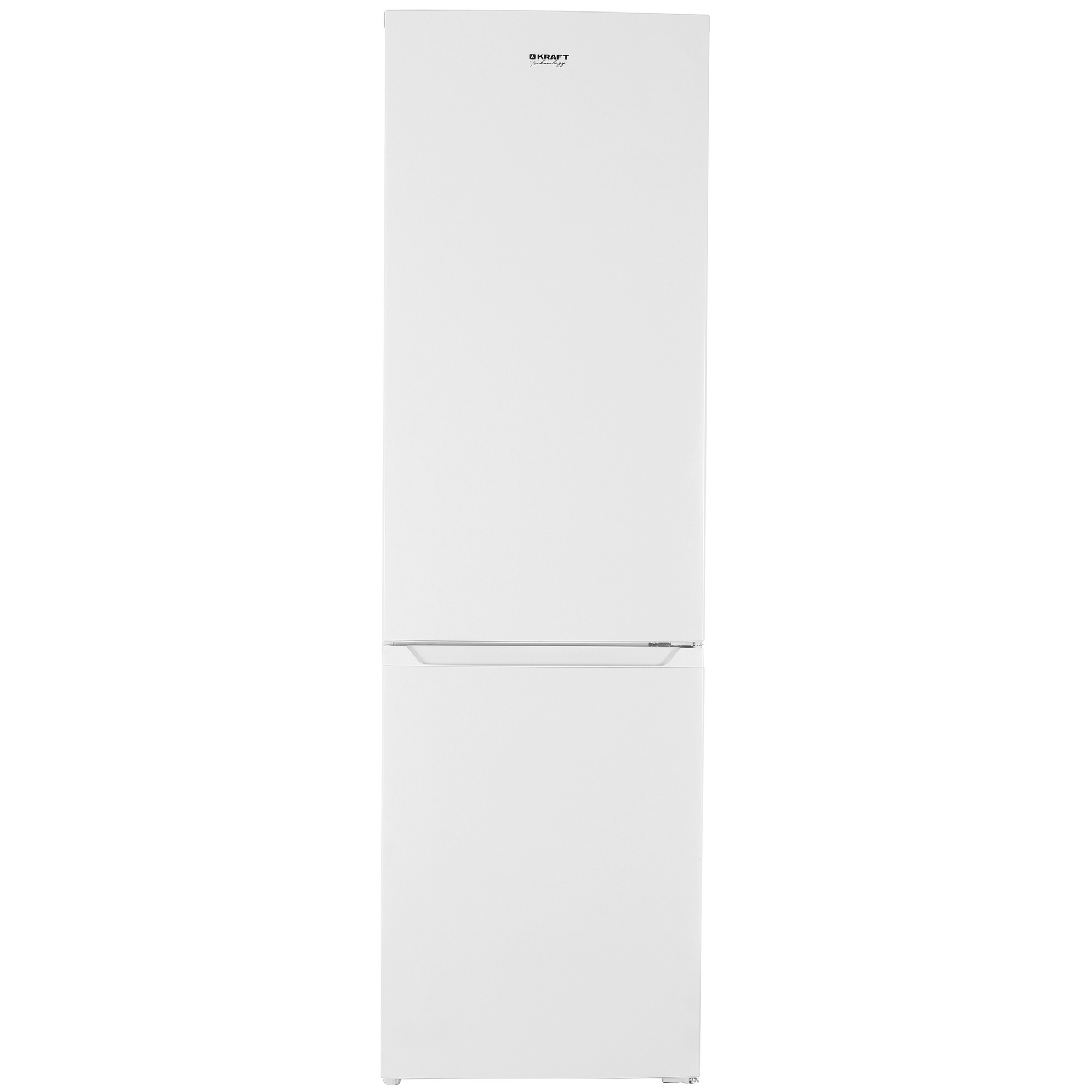9069504 Холодильник с морозильником   KRAFT KF-NF291W белый STDN-0115542 - Вид №2