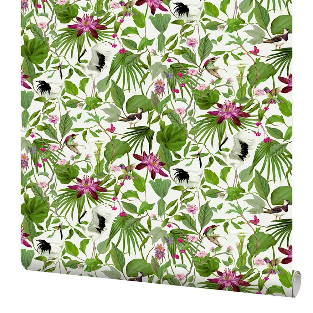 Обои флизелиновые Erismann Amazonik зеленые 1.06 м ЭР60464-02 Amazonika STLM-2160220