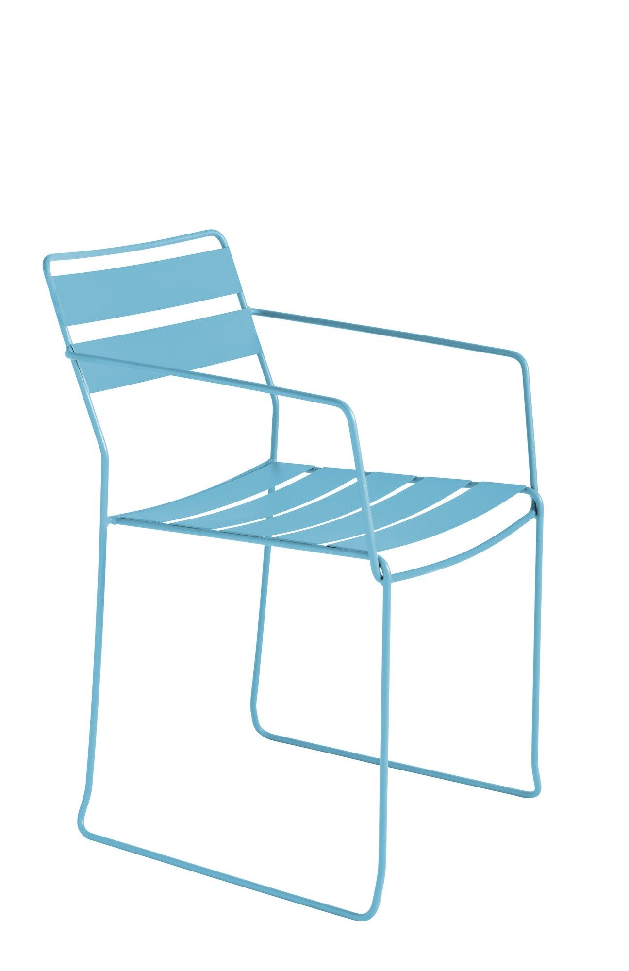 Стальной садовый стул с подлокотниками iSimar ARCH-00020369 - Вид №19