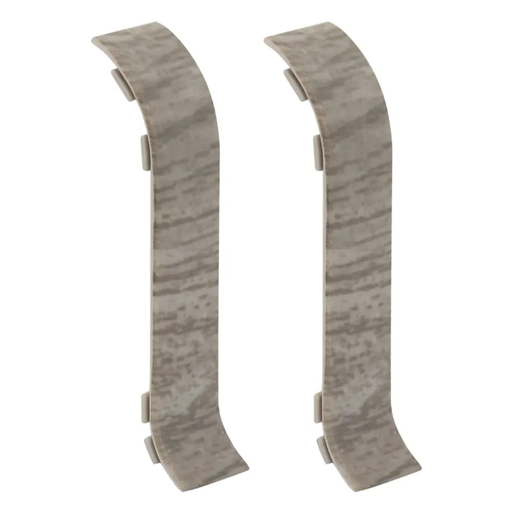 Соединитель для плинтуса Easy Line 39, Дуб светло-серый, 2 шт Santreyd STLM-2019343