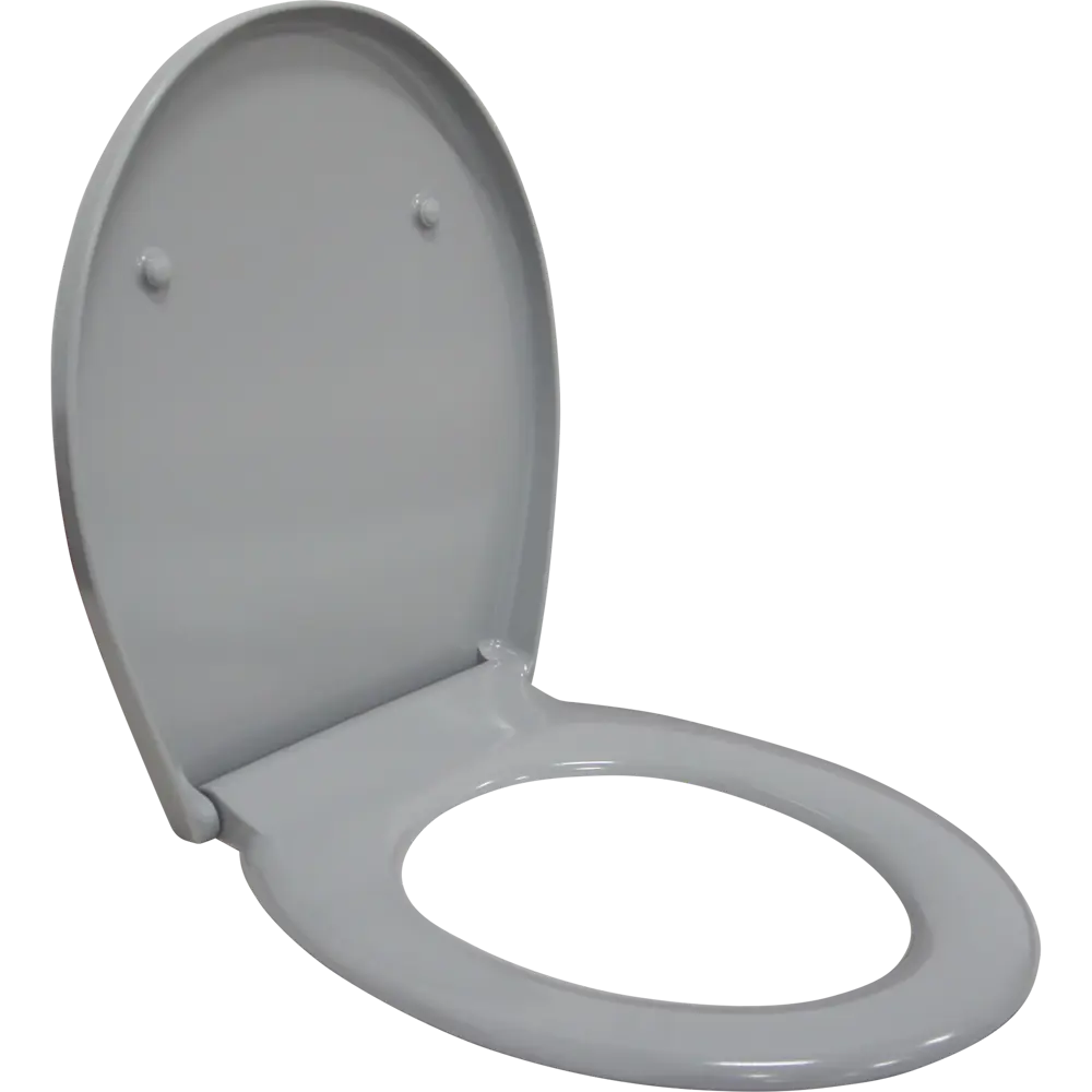 Сиденье для унитаза KONSENSA Силла с микролифтом цвет серый STLM-2083357 - Вид №1