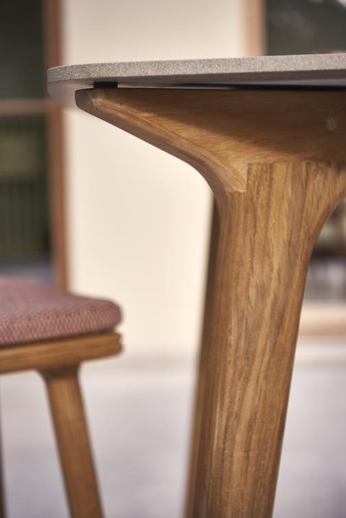 MNST970 Обеденный стол teak nero 264см x 118см Manutti Torsa - Вид №7