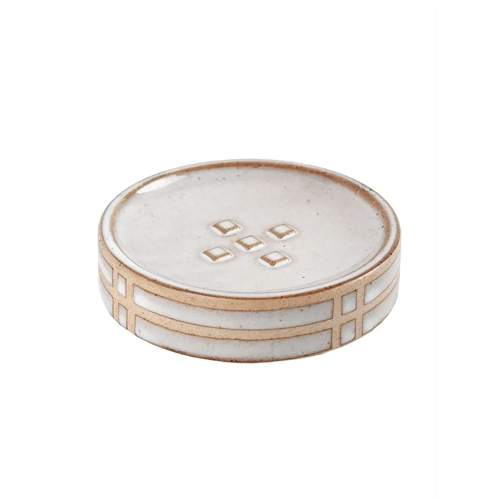 Мыльница пуарэ керамика бежевый Santreyd STLM-2176646