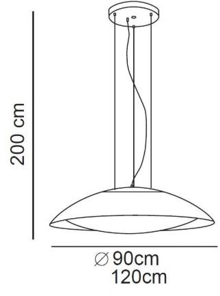 Alma light Подвесной светильник из метакрилата Lens sun-id-1443650 - Вид №5