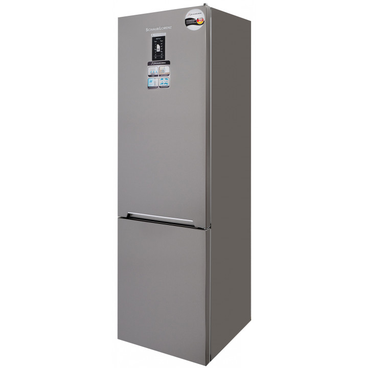 9245490 Холодильник с морозильником   Schaub Lorenz SLU S379G4E серебристый STDN-0071289 - Вид №2