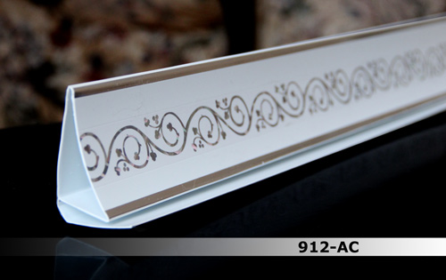 Потолочный плинтус Мелодия сада 912AC8 софитто 60мм DEKOR PANEL DP289