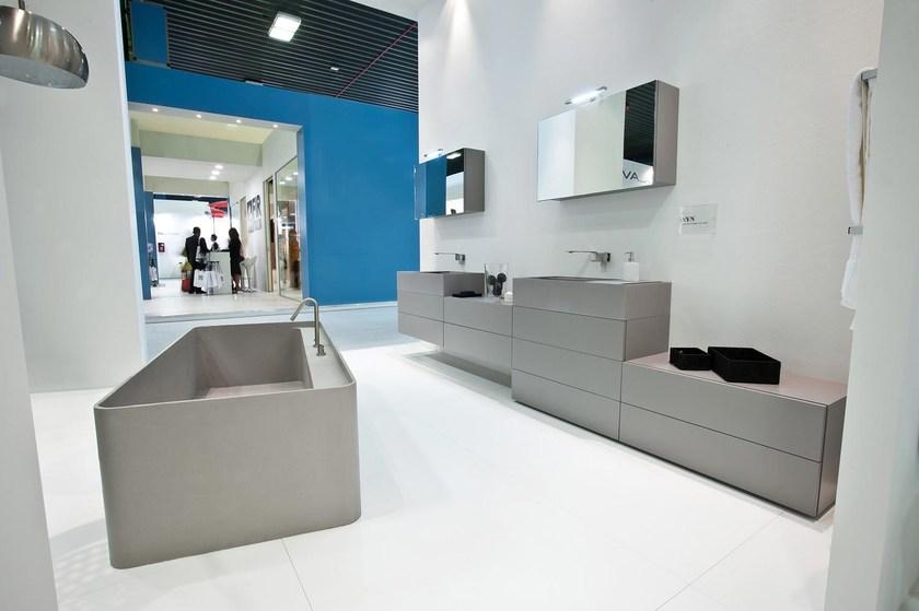 LASA IDEA Двойная модульная тумба под умывальник с ящиками Syn sun-id-1487368 - Вид №5