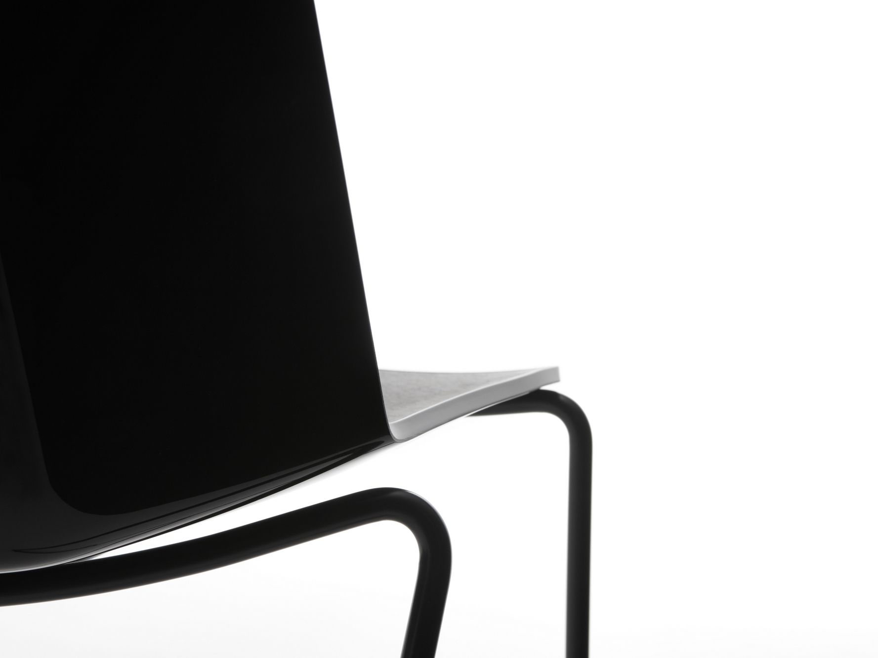 Табурет из полипропилена со спинкой MDF Italia Aïku ARCH-00091839 - Вид №6