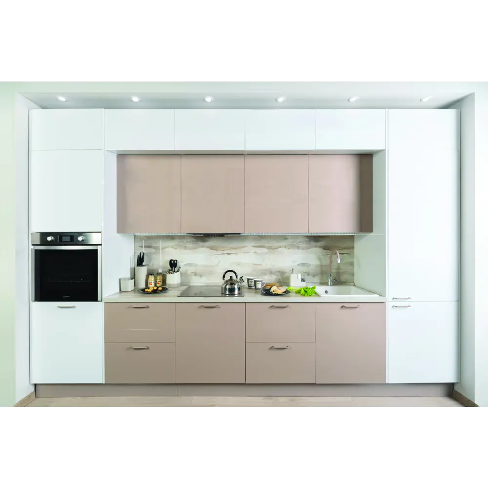 Фасад для кухонного шкафа Аша 59.7x76.5 см Delinia ID ЛДСП цвет бежевый 82011138 STLM-2092816 - Вид №4