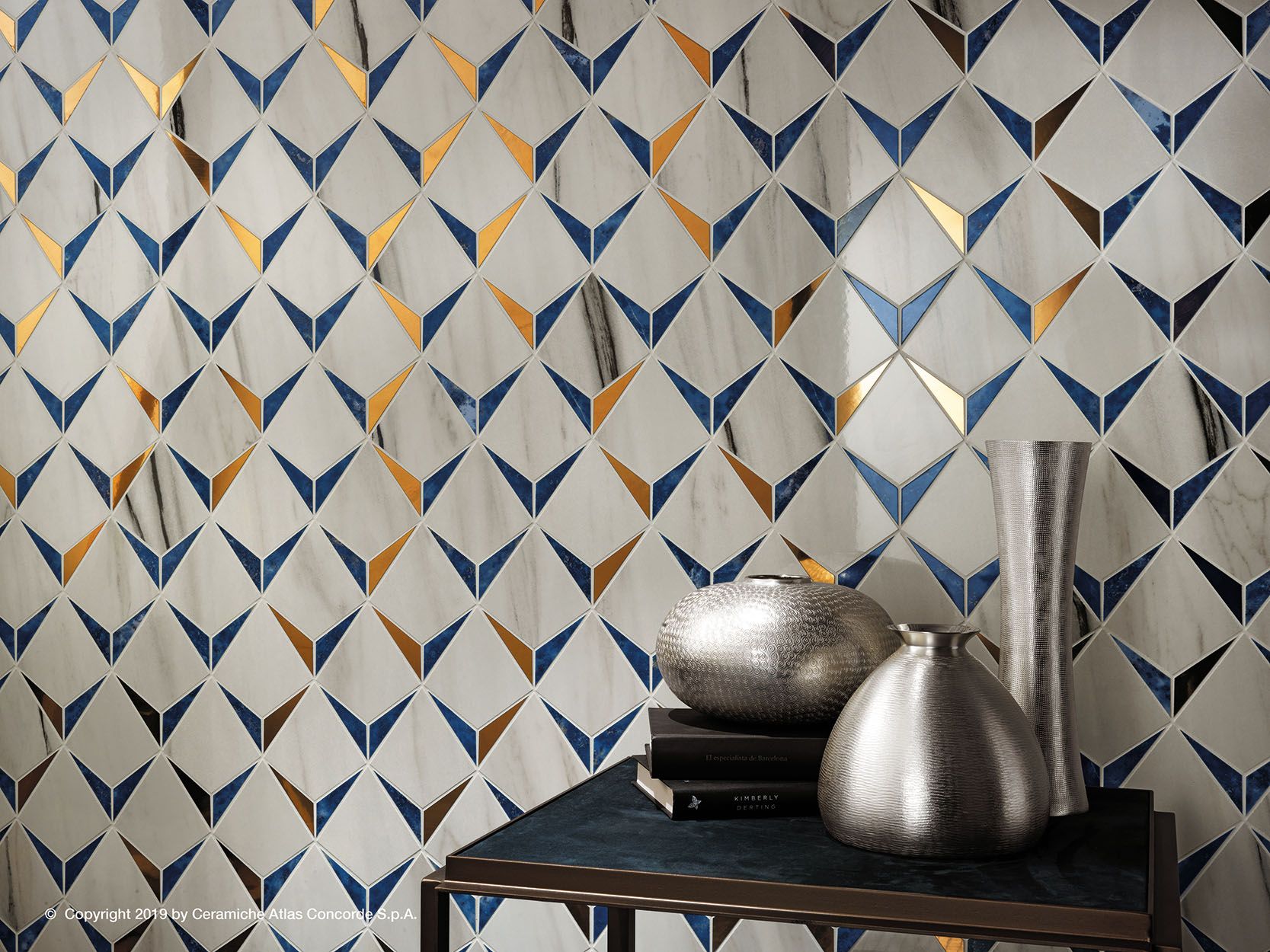 Белое керамическое покрытие с эффектом мрамора Atlas Concorde Marvel Dream ARCH-00073412 - Вид №12