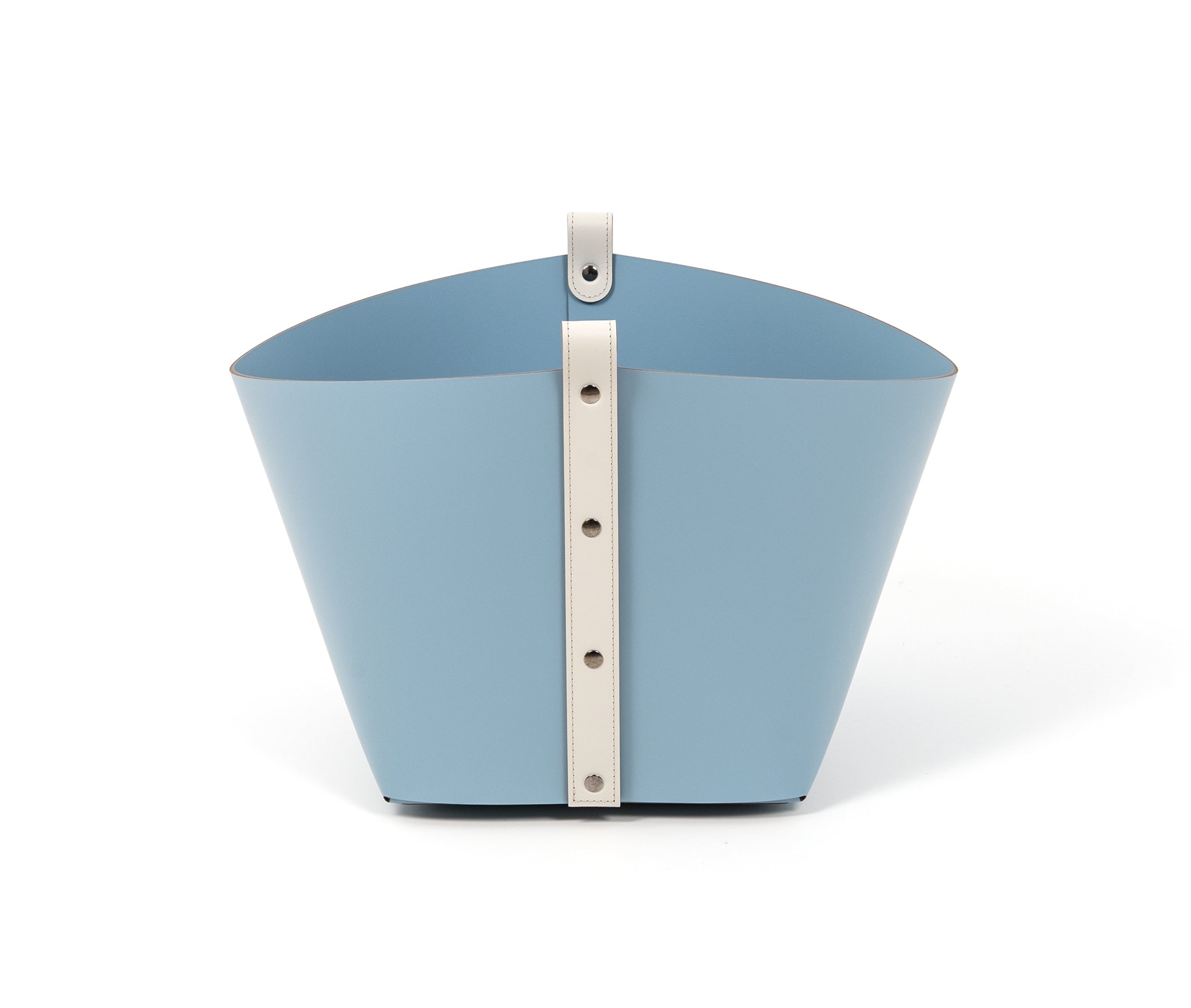 Ovo Basket - 40X40XH29 см / Серо-коричневый / регенерированная кожа_манго Pinetti 76.0180.082.036 - Вид №4