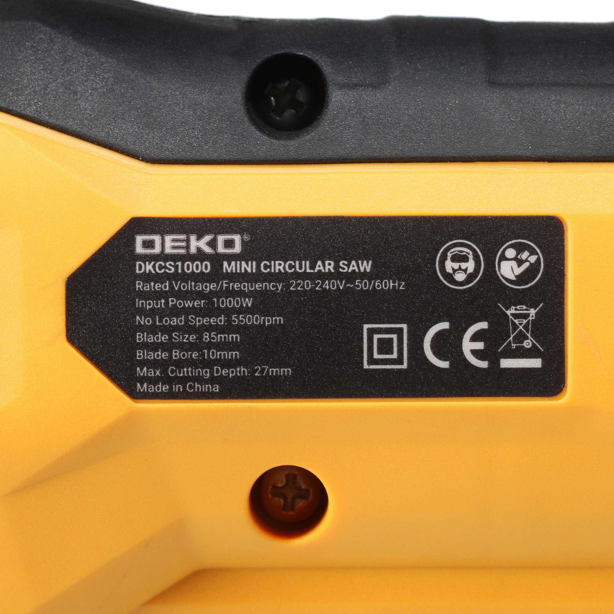 Пила дисковая DEKO DKCS1000 5308842 STDN-0043953 - Вид №4