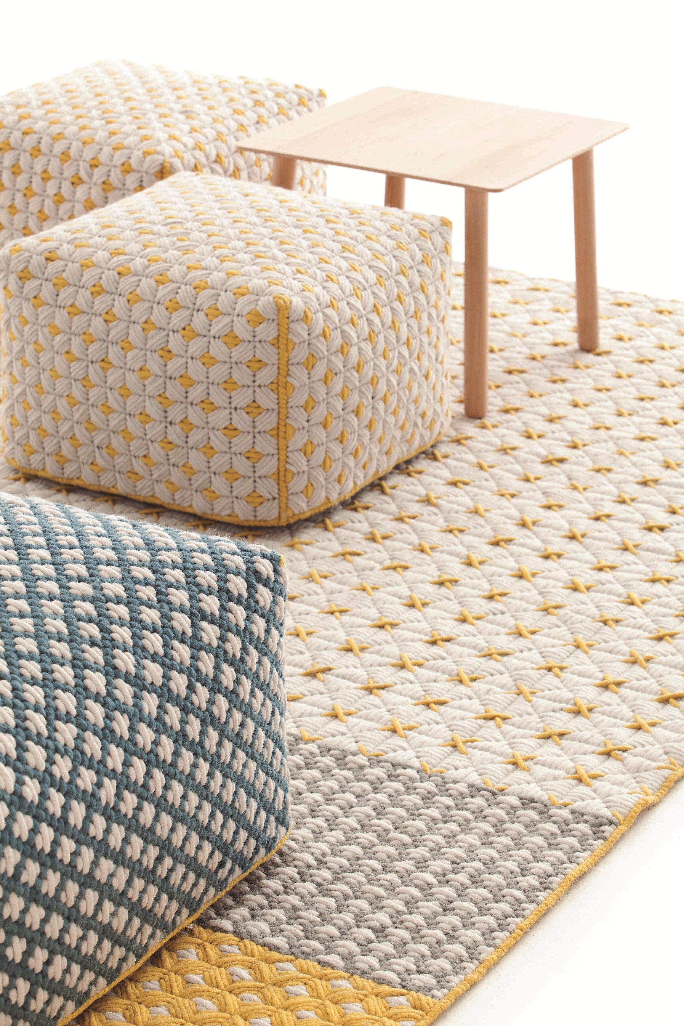 Прямоугольный ковер ручной работы из ткани GAN Silaï ARCH-00103936 - Вид №11