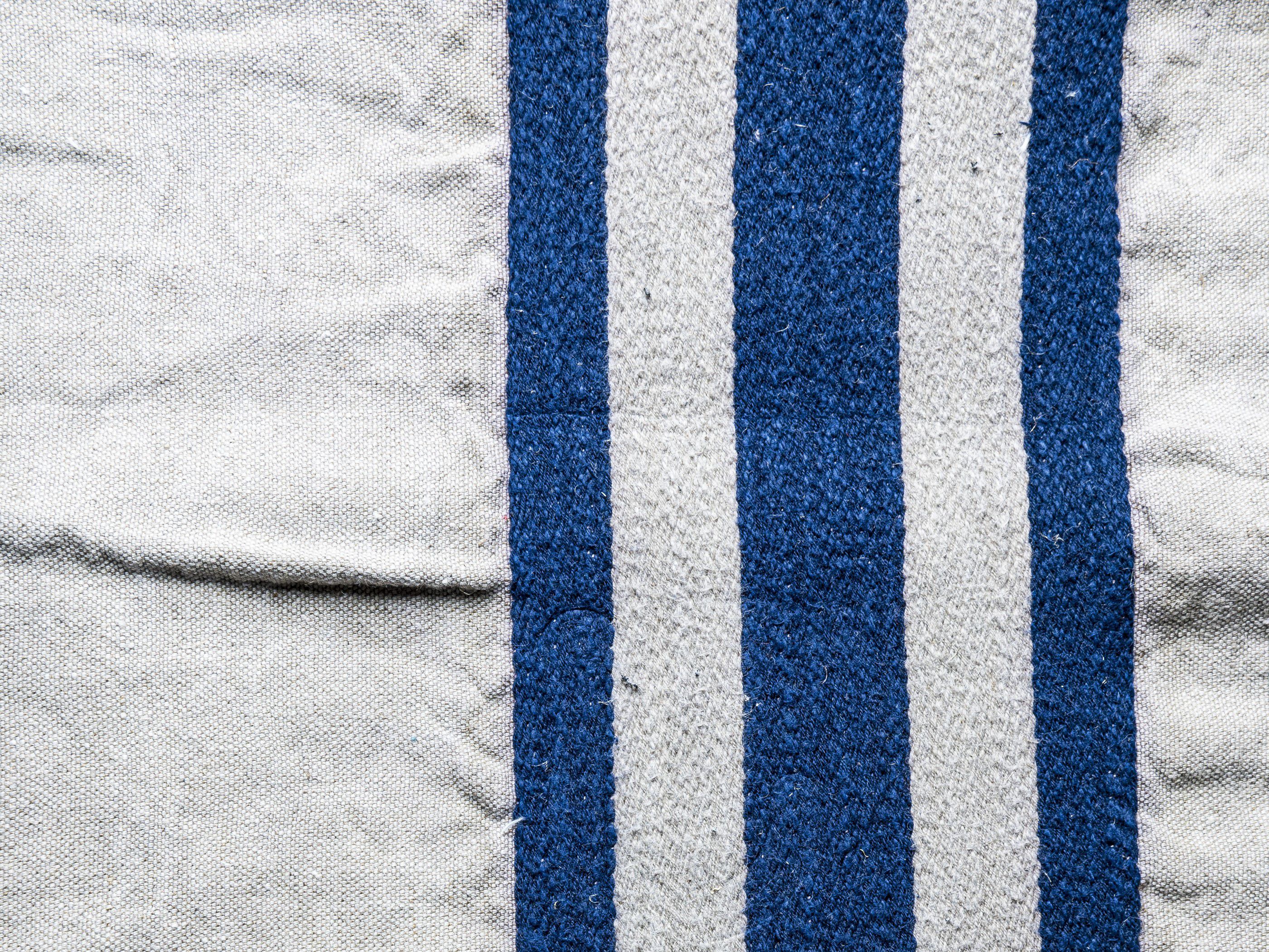 Льняная и хлопковая полосатая ткань The House of Lyria SHABBY ARCH-00033205 - Вид №7