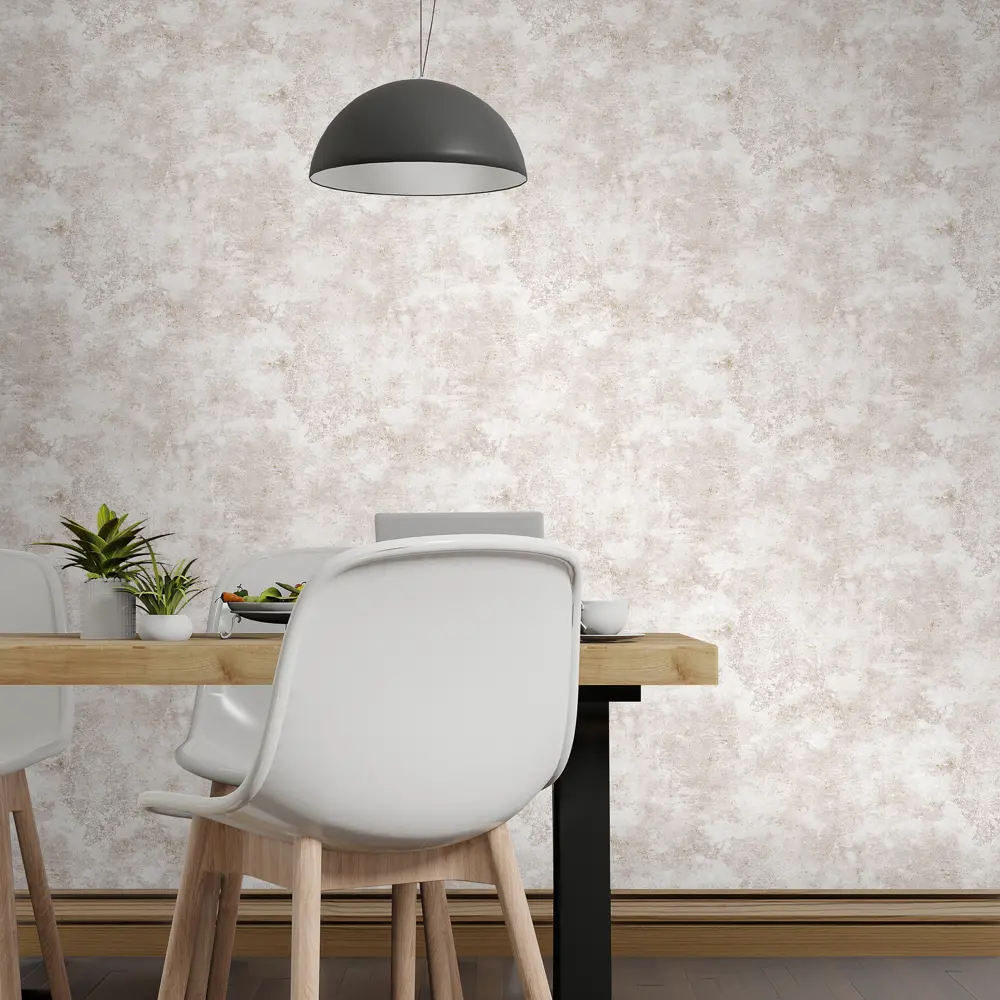 Обои флизелиновые Ateliero Betone белые 1.06 м 281042 STLM-2199906 - Вид №2