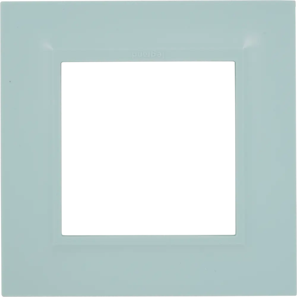 Рамка для розеток и выключателей Legrand Structura 1 пост цвет голубой STLM-2189549