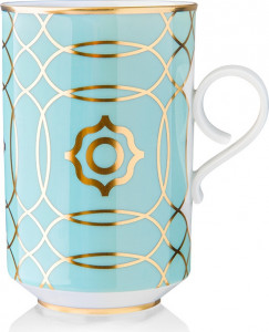 10560168 Furstenberg Кружка для горячего шоколада Furstenberg "Эсте" 320мл (Карло Даль Бьянко) Фарфор